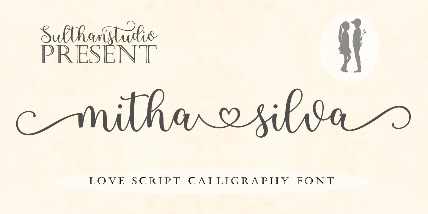 Mitha Silva Regular Font preview